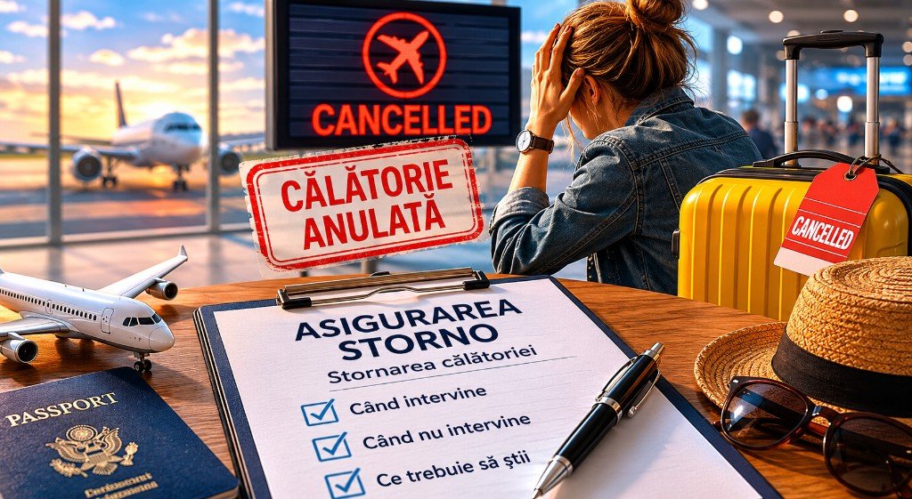 Stornarea călătoriei — când intervine asigurarea și când nu